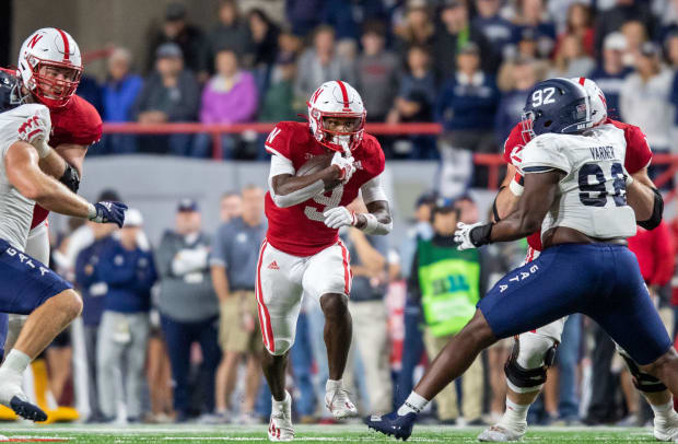 Ajay Allen 3 2022 Nebraska vs Georgia Southern football